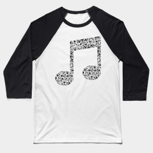 MUSICAL NOTE Baseball T-Shirt